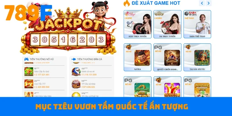 Mục tiêu vươn tầm quốc tế ấn tượng